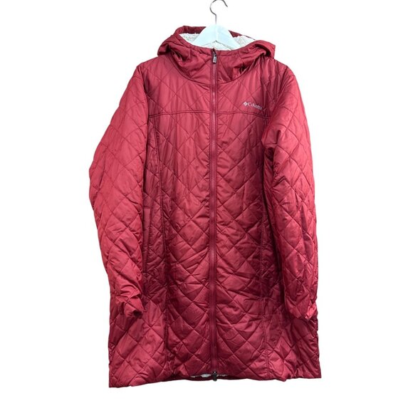 Columbia Copper Crest™ Quilted Long Jacket 1X - Picture 1 of 6